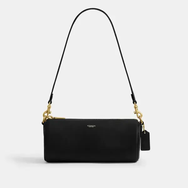 Coach Barrel Bag - Women's - Brass/black