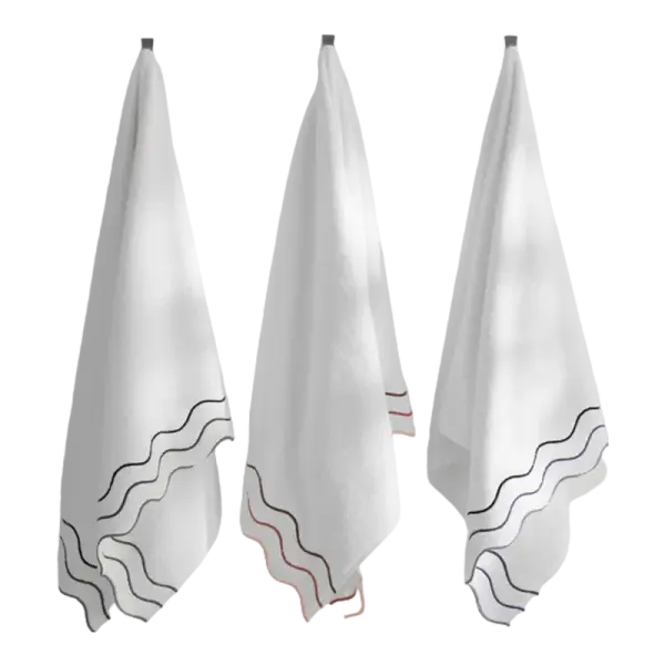 Shopbop x Kassatex Wavy Towels