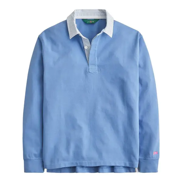 Rugby Shirt with Oxford Collar