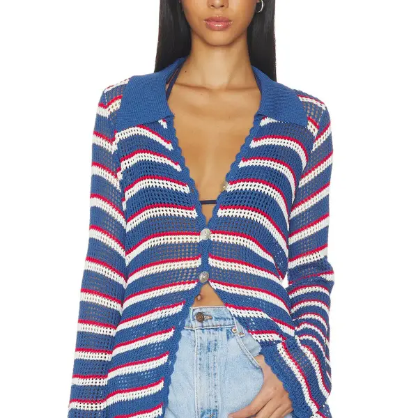 Button Up Coverup Dress