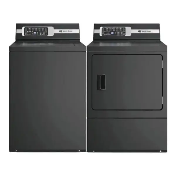 Speed Queen SPWADREBN7006 Side-by-Side Top Load Washer and Electric Dryer Set 