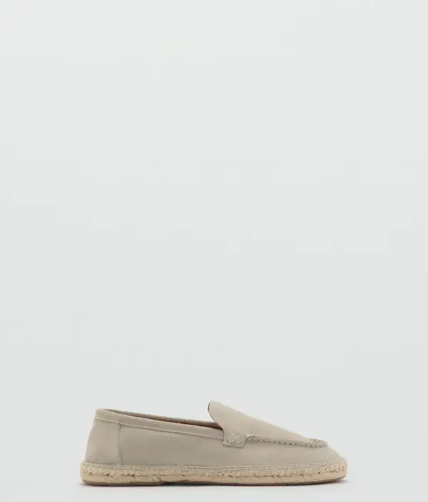 Jute Leather Shoe