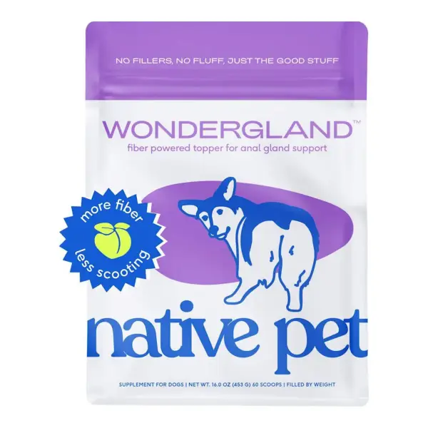 WonderGland Fiber-Powered Dogs Supplement,  32-oz
