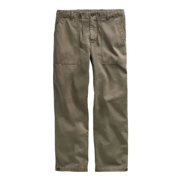 Slub Cotton Utility Flight Pant