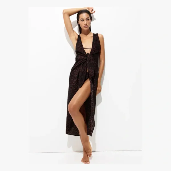 Tie-Detail Beach Dress