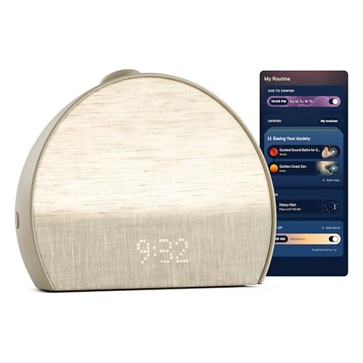 Hatch Restore 3 Sunrise Alarm Clock, Sound Machine, Smart Light