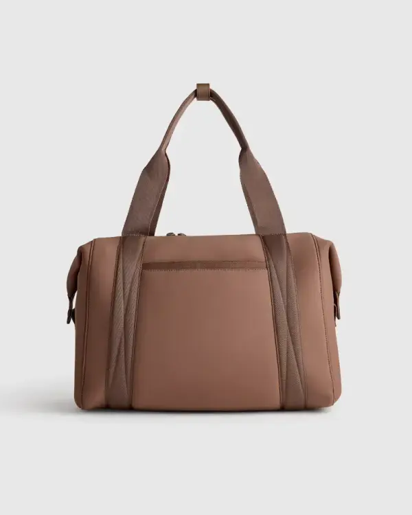 All-Day Neoprene Duffle Bag in Espresso
