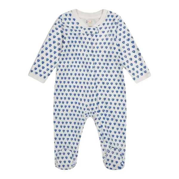Infant Zipper Footie 0-3M