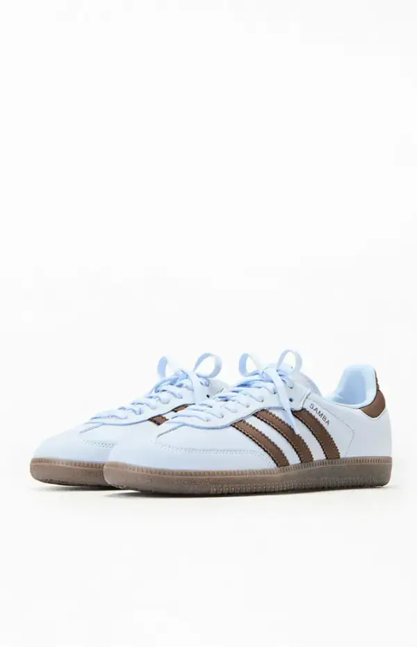 Women's Blue Samba OG Sneakers