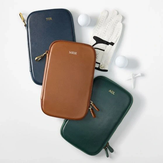 Graham Leather Golf Glove Case
