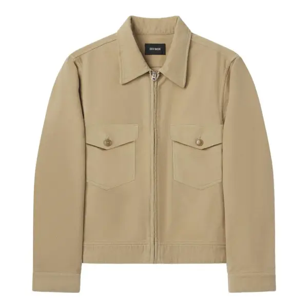 Italian Doeskin Station Jacket