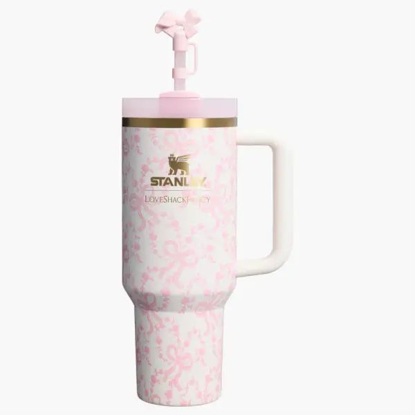Stanley 1913 x LoveShackFancy Holiday Quencher® H2.0  FlowState™ Tumbler | 40 OZ