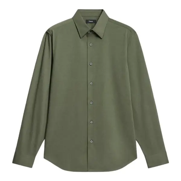 Sylvain Shirt in Structure Knit