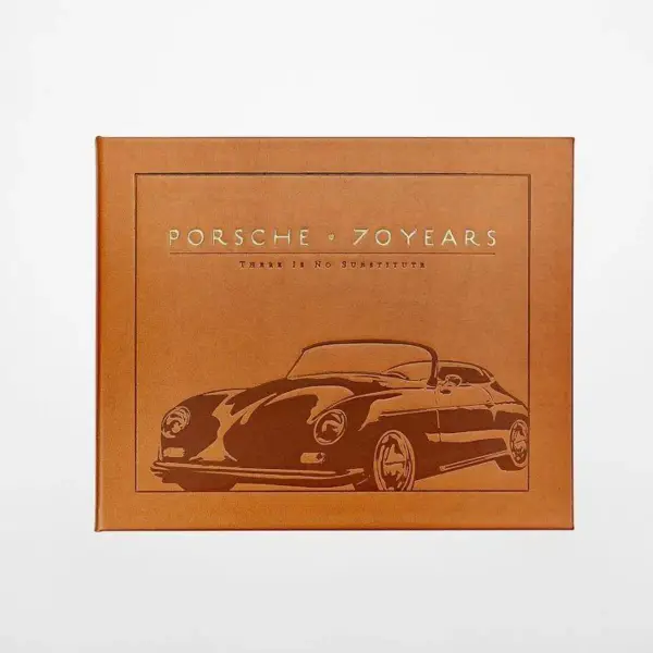 Leather Bound Porsche 70 Years There Is No Substitute Book