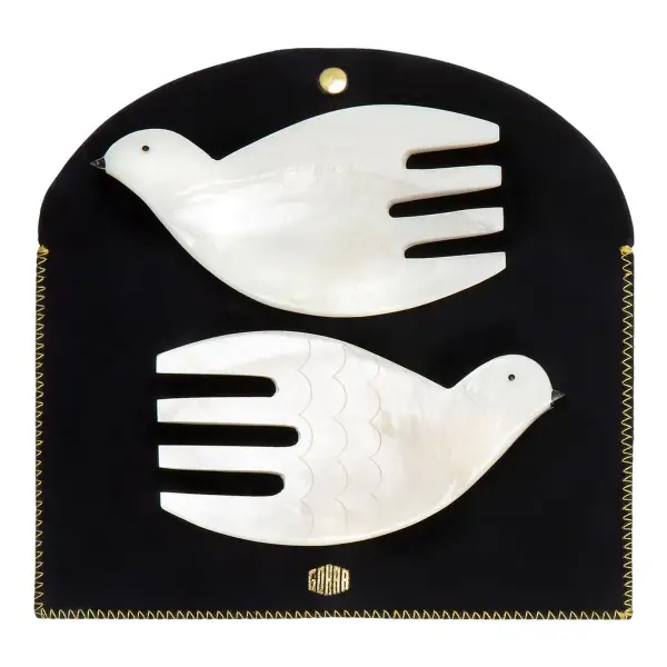 Salad Servers, Dove 