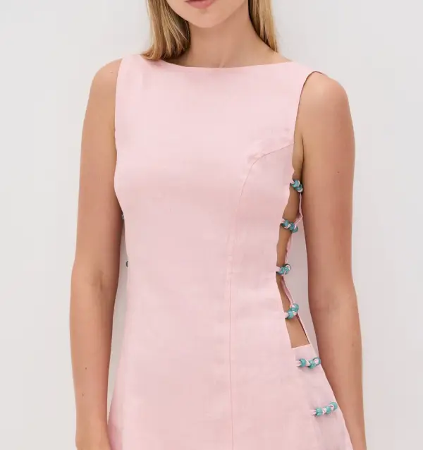 Tia Linen Mini Dress