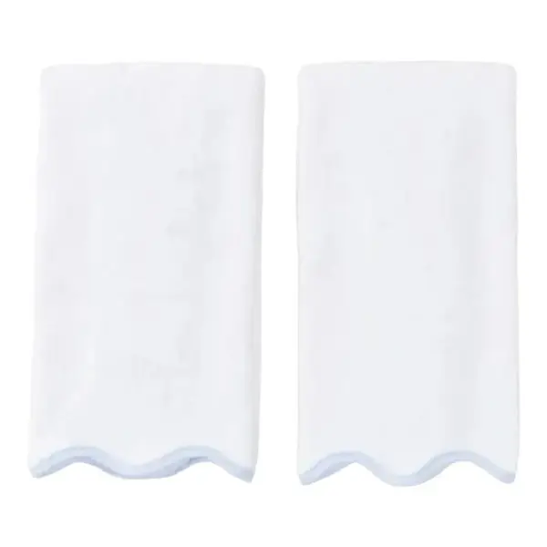Scallop Hand Towel 2 Pack