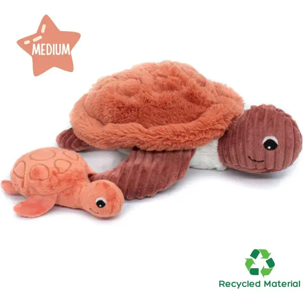 SEA TURTLE - MOM & BABY - TERRACOTTA