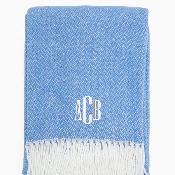 Azure Pezzo Throw