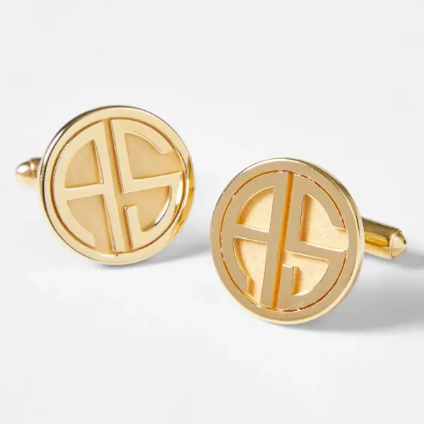 Monogram Cufflinks