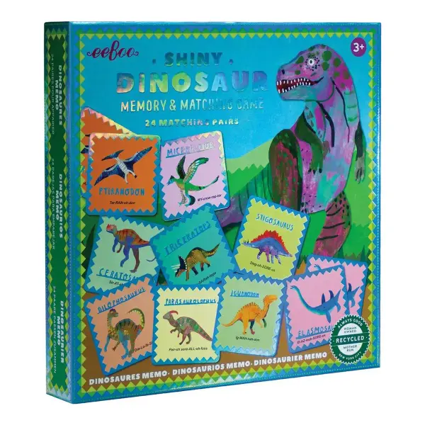 Shiny Dinosaur Memory & Matching Game