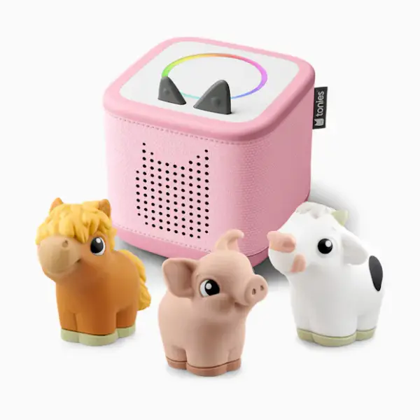 tonies Toniebox 2 Starter Set - My First Tonies, 1+ - Cloud Pink