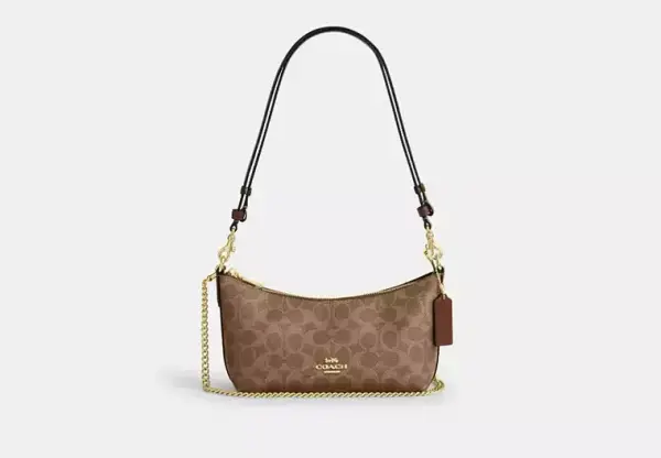 Caitlin Shoulder Bag In Signature Canvas