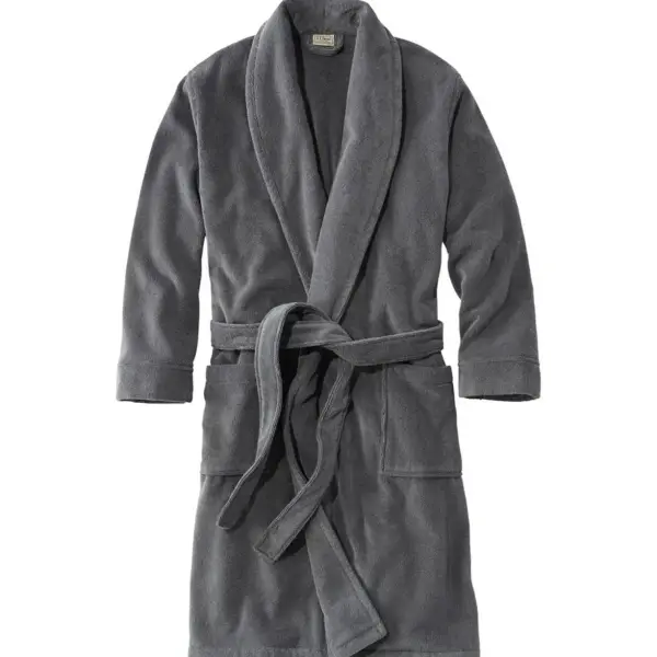 Mens Terry Cloth Cotton Robe