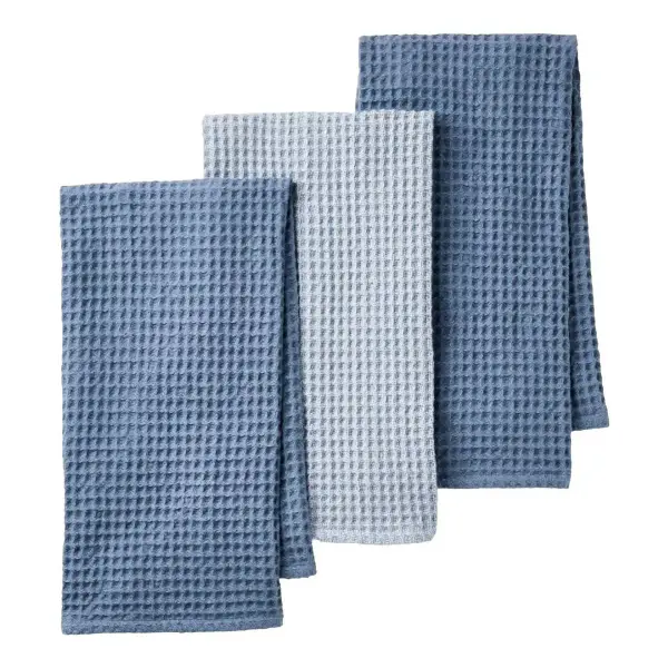 3pc Waffle Kitchen Towels