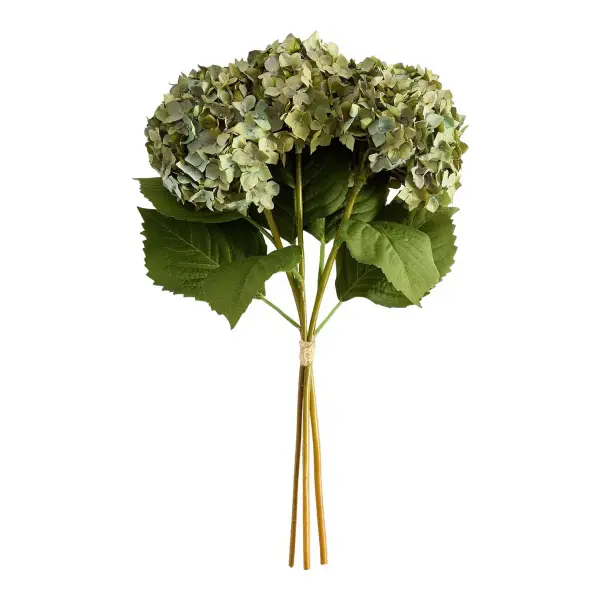 Faux Dusty Green Hydrangea Bundle