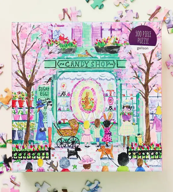 Easter Candy Shop 500 Piece Puzzle