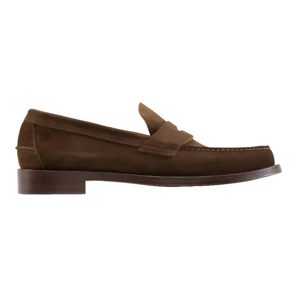 Suede Italian Penny Loafer