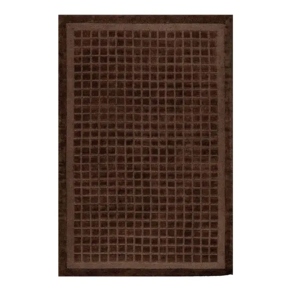 Fritz Checkered Wool Area Rug, 8' x 10'