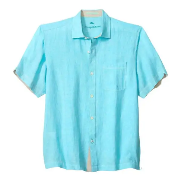Paradise Breezer Linen Short-Sleeve Shirt