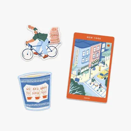 New York Destination Stickers