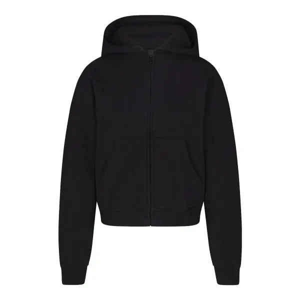 Cotton Fleece Classic Zip Up Hoodie