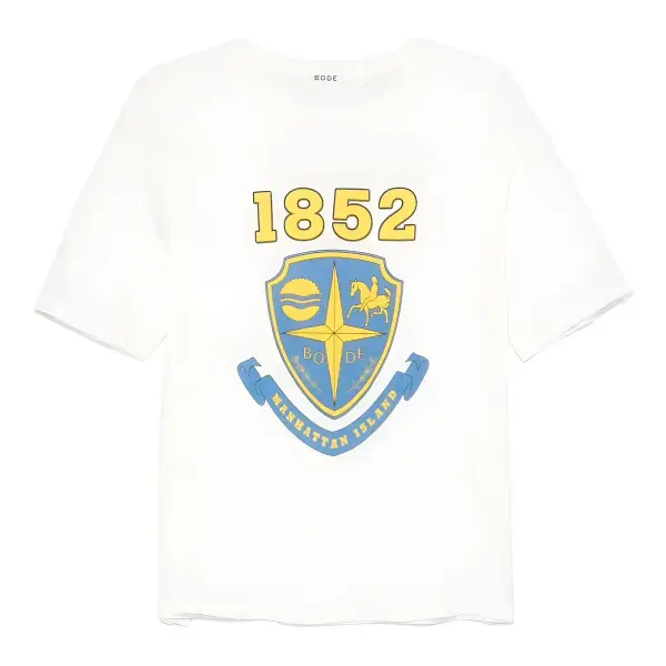 Crest Boxy Graphic T-Shirt