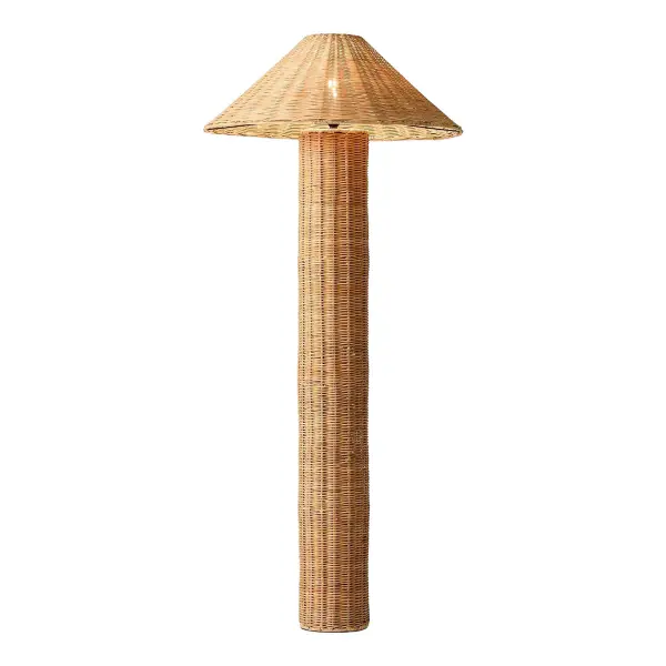 Amelia Woven Floor Lamp (59")