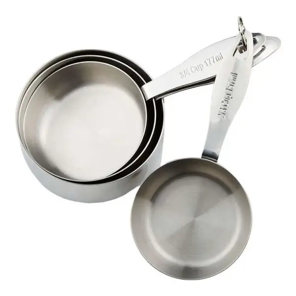 Stainless Steel Odd Size Measuring Cups Set of 4