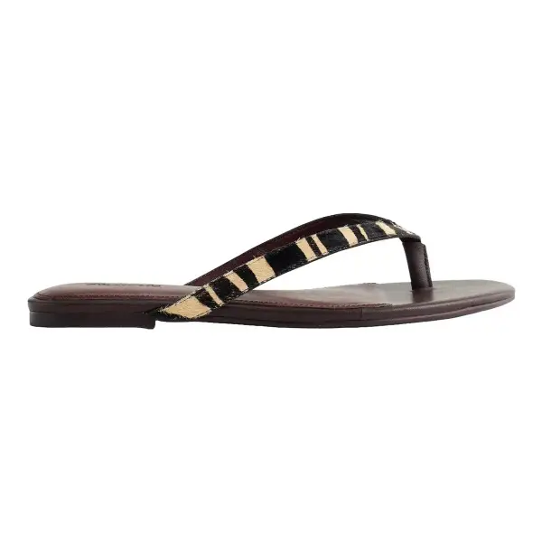 The Iggy Thong Haircalf Sandal