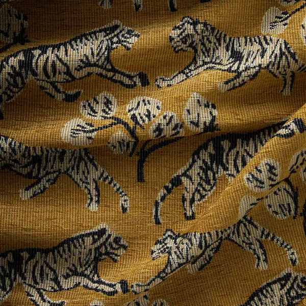 Tiger Jacquard Fabric