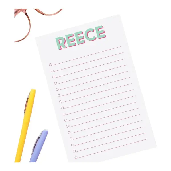 Lined Modern Classics Notepad