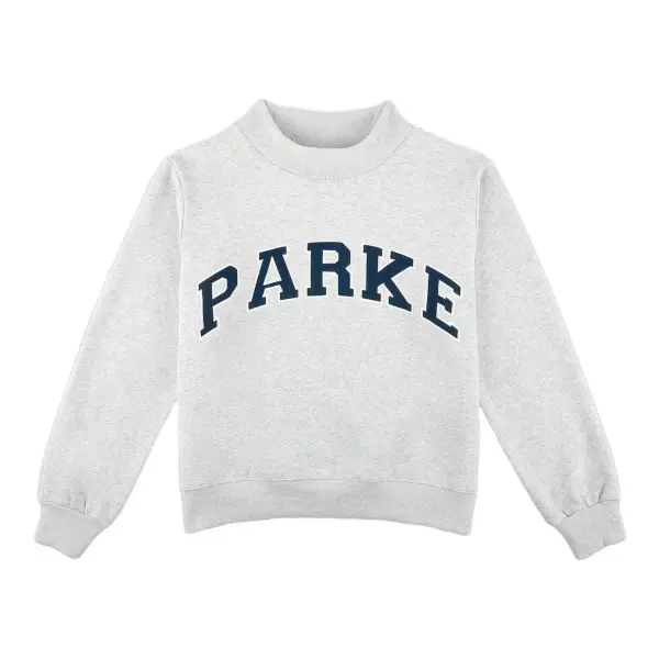 Varsity Mockneck Sweatshirt