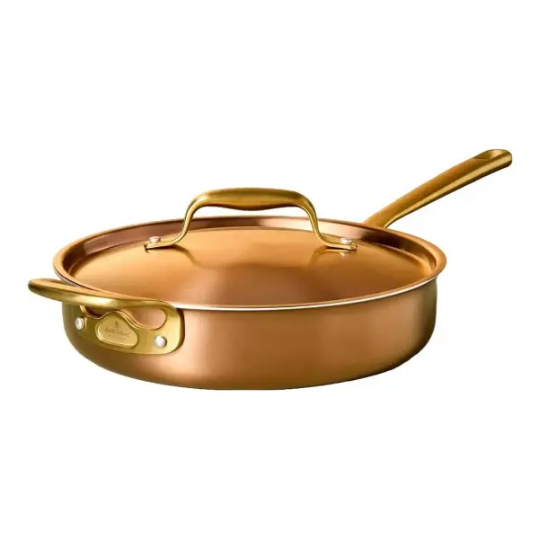 4qt 11" 2pc Stainless Steel Fry Pan