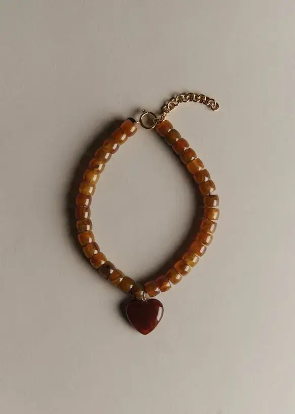Claude Necklace - Caramel