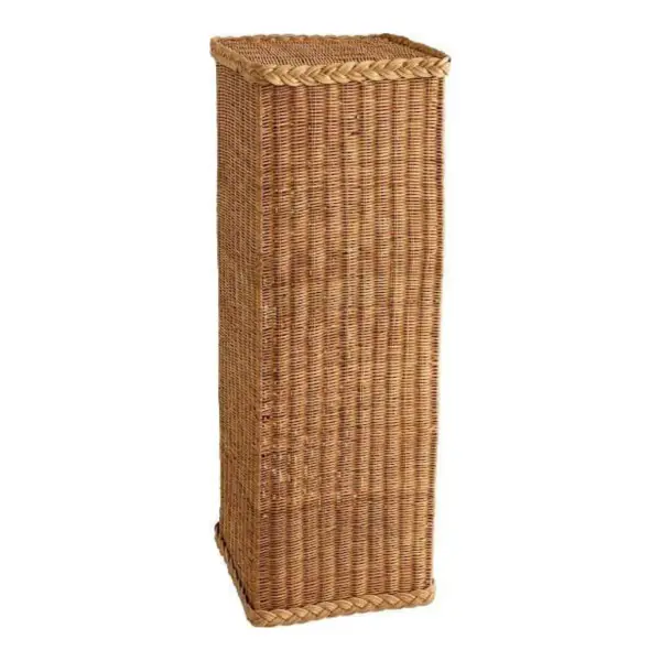 Natural Rattan Pedestal, 30"
