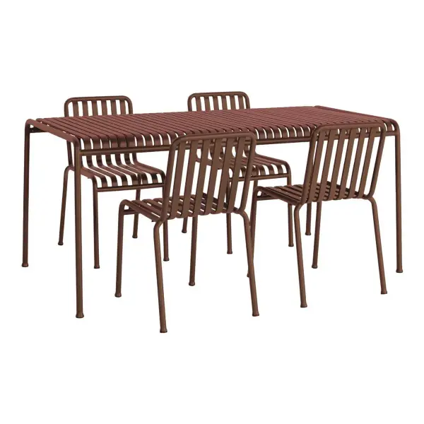 Palissade Dining Set, 4 Side Chairs