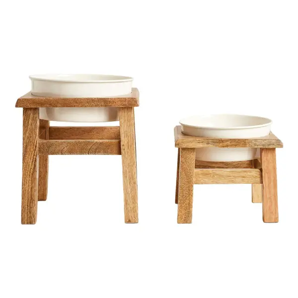 Pet Food Bowl with Stand