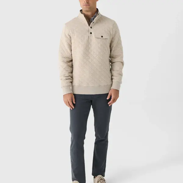 Epic Quilted Fleece Pullover