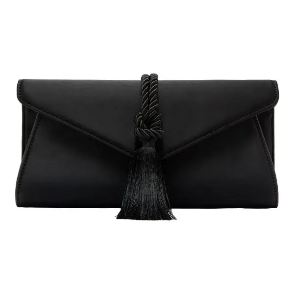 Satin Gabrielle Clutch